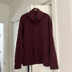 CALIA Funnel Neck Scuba Sweatshirt